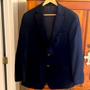 Men’s classic navy sports coat